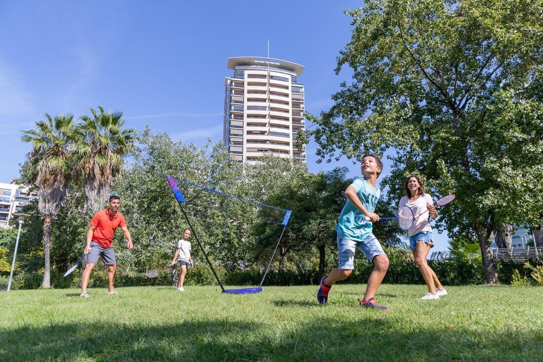 Badminton Easy Set Electric, Bright Indigo, No Color, large image number 5