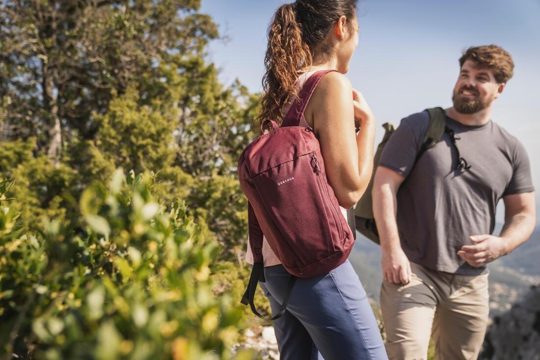 Hiking Backpack 10 L - NH Arpenaz 50, ash green, No Color, large image number 2