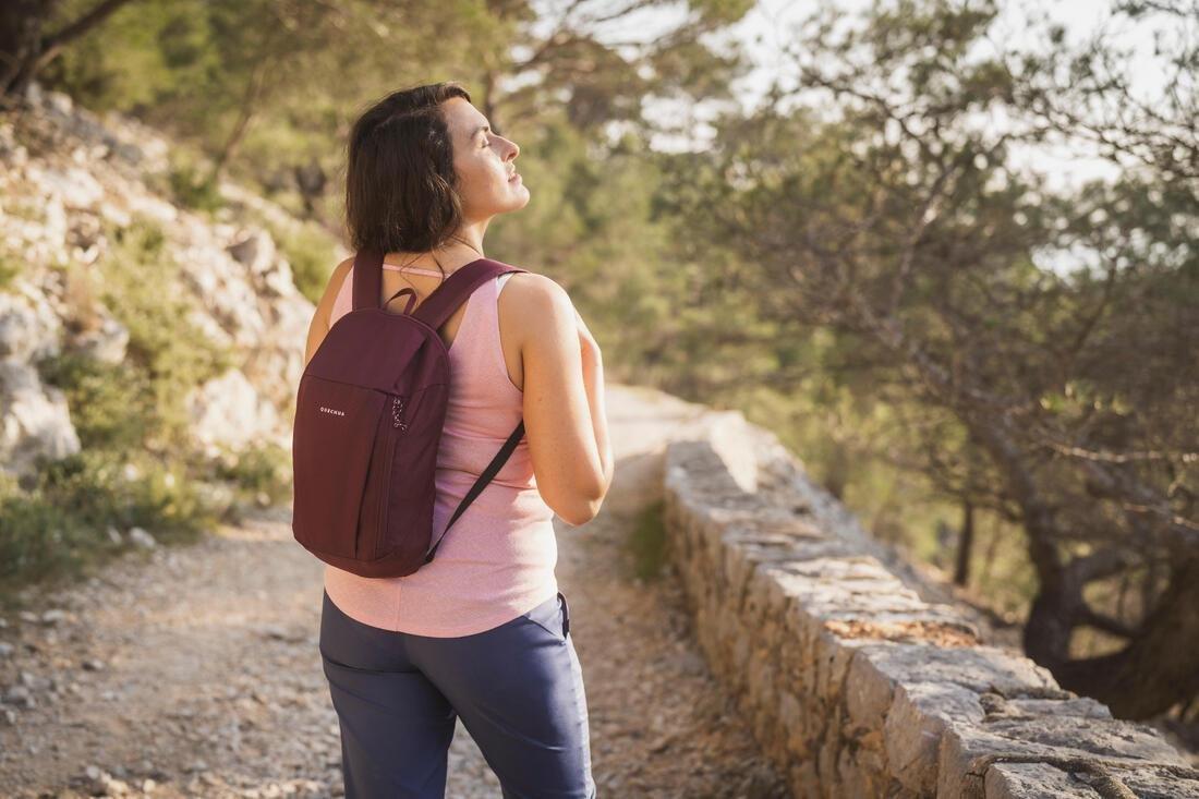 Hiking Backpack 10 L - NH Arpenaz 50, ash green, No Color, large image number 3