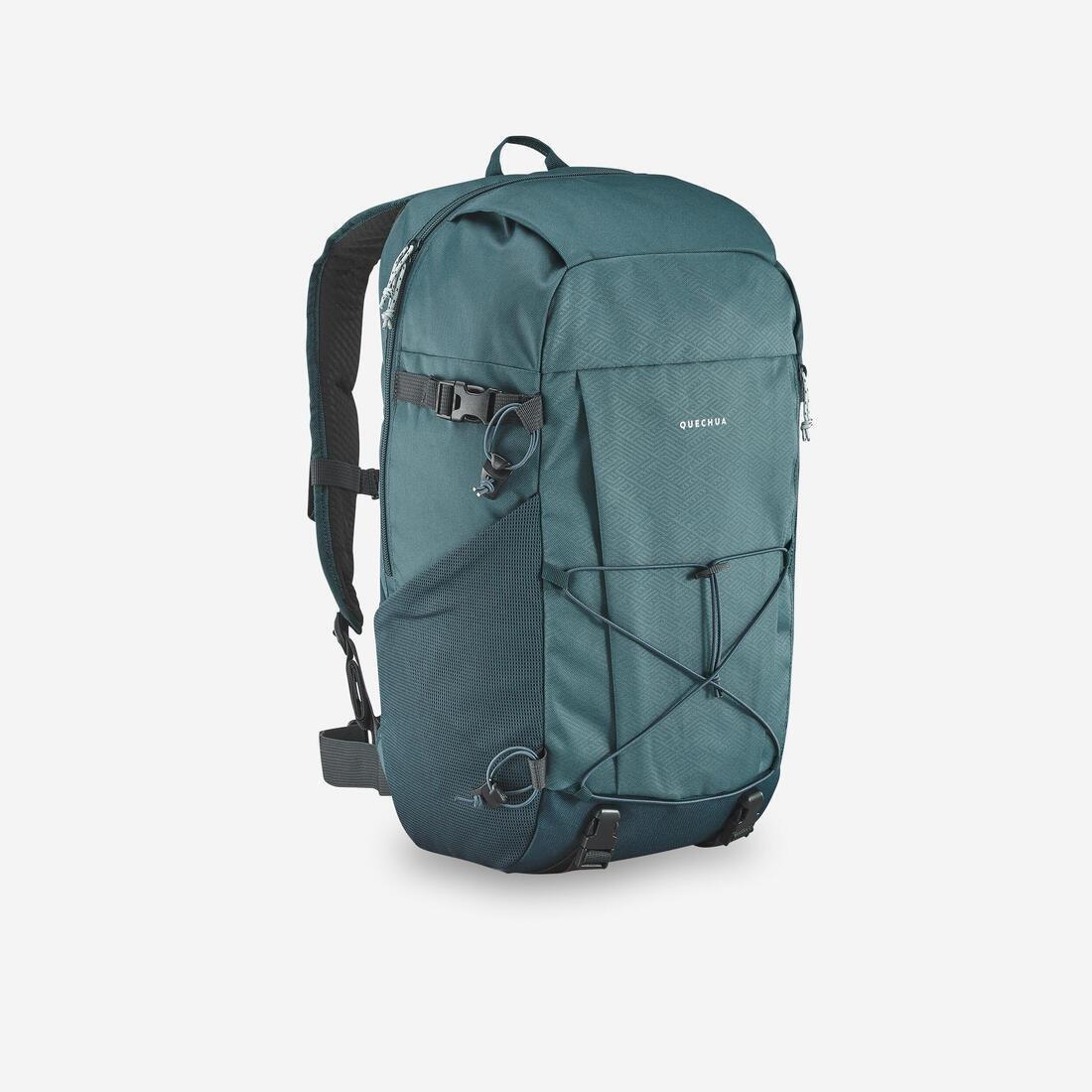 QUECHUA - Country walking rucksack - NH100, Dark Ivy Green