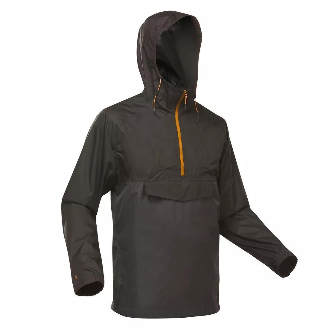 Men Waterproof Hiking Jacket - Nh150 Imper, Black, , large image number 0