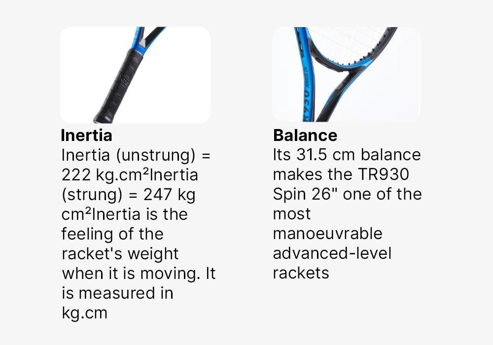 26-Inch Racket - Tr990 Spin, Blue, No Color, medium