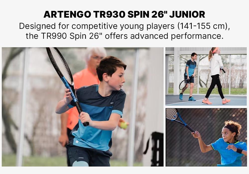 26-Inch Racket - Tr990 Spin, Blue, No Color, medium