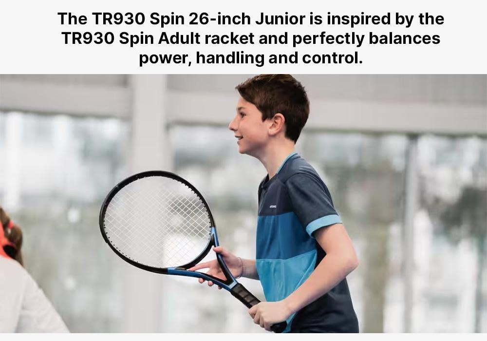 26-Inch Racket - Tr990 Spin, Blue, No Color, medium