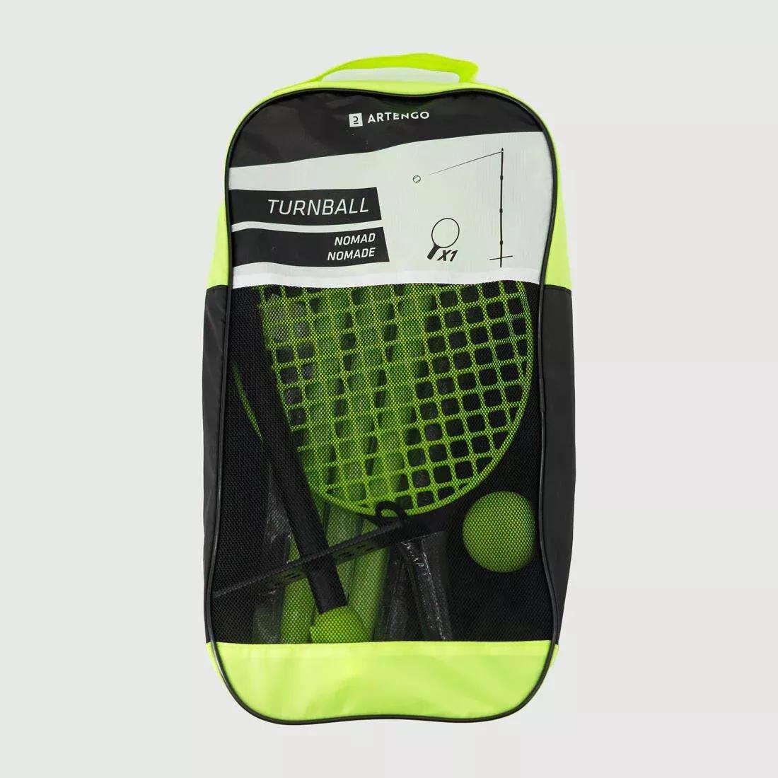 Speedball Set (1 Post, 1 Racket And 1 Case) Turnball Nomad, Green, No Color, large image number 0