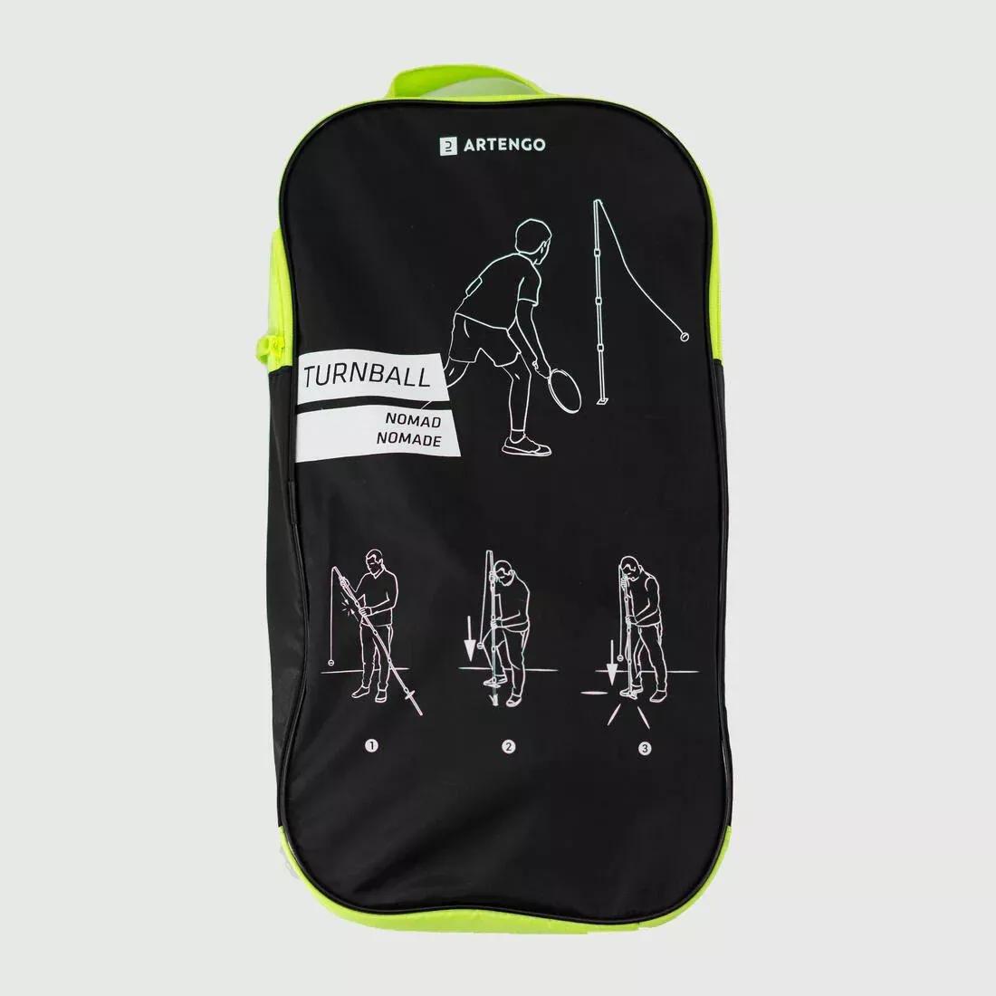 Speedball Set (1 Post, 1 Racket And 1 Case) Turnball Nomad, Green, No Color, large image number 1