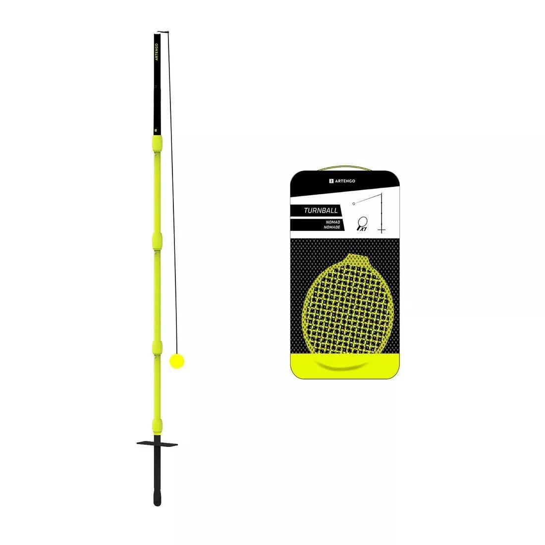 Speedball Set (1 Post, 1 Racket And 1 Case) Turnball Nomad, Green, No Color, large image number 2