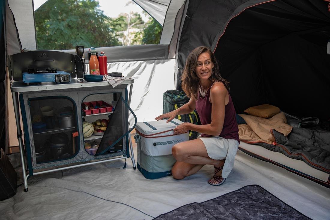 QUECHUA - Folding Camping Kitchen Unit