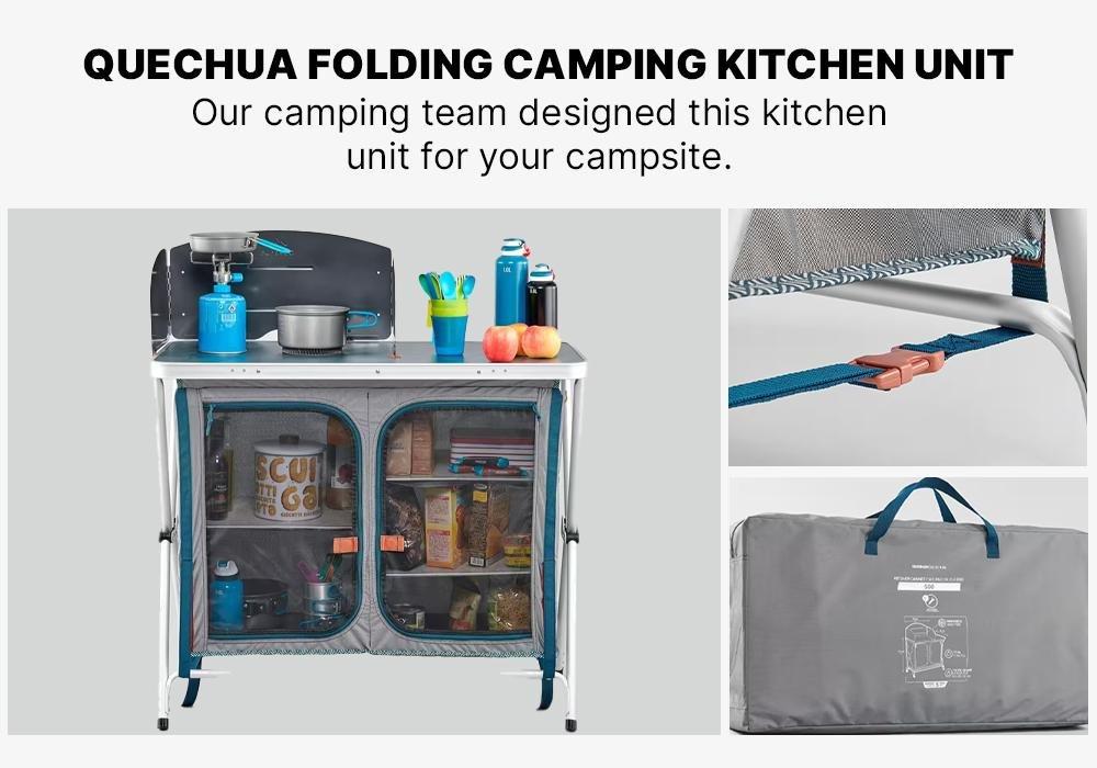 Folding Camping Kitchen Unit, No Color, large image number 16