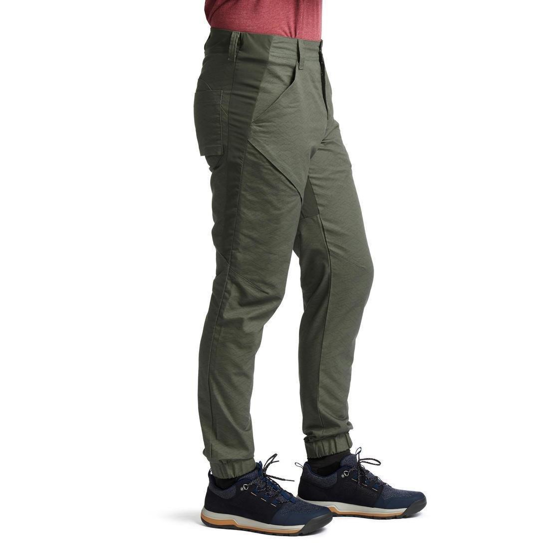 Men's Country Walking Trousers - Nh500 Slim, Black Olive, , large image number 6