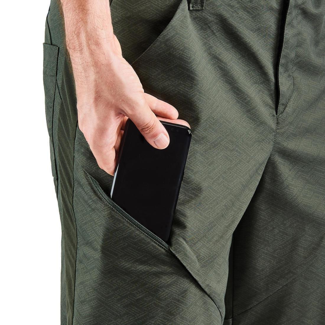 Men's Country Walking Trousers - Nh500 Slim, Black Olive, , large image number 9