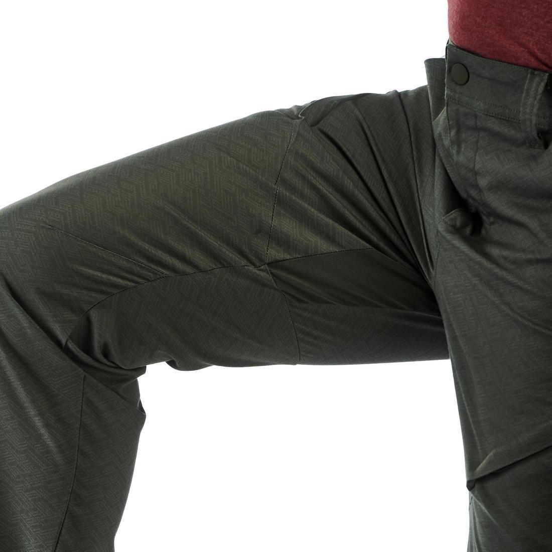 Men's Country Walking Trousers - Nh500 Slim, Black Olive, , large image number 12