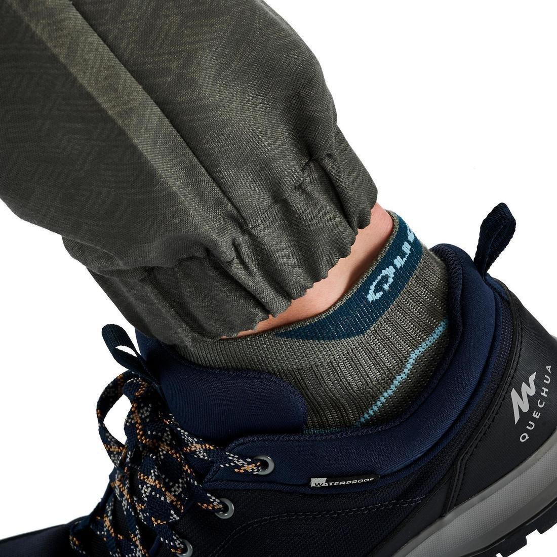 Men's Country Walking Trousers - Nh500 Slim, Black Olive, , large image number 14