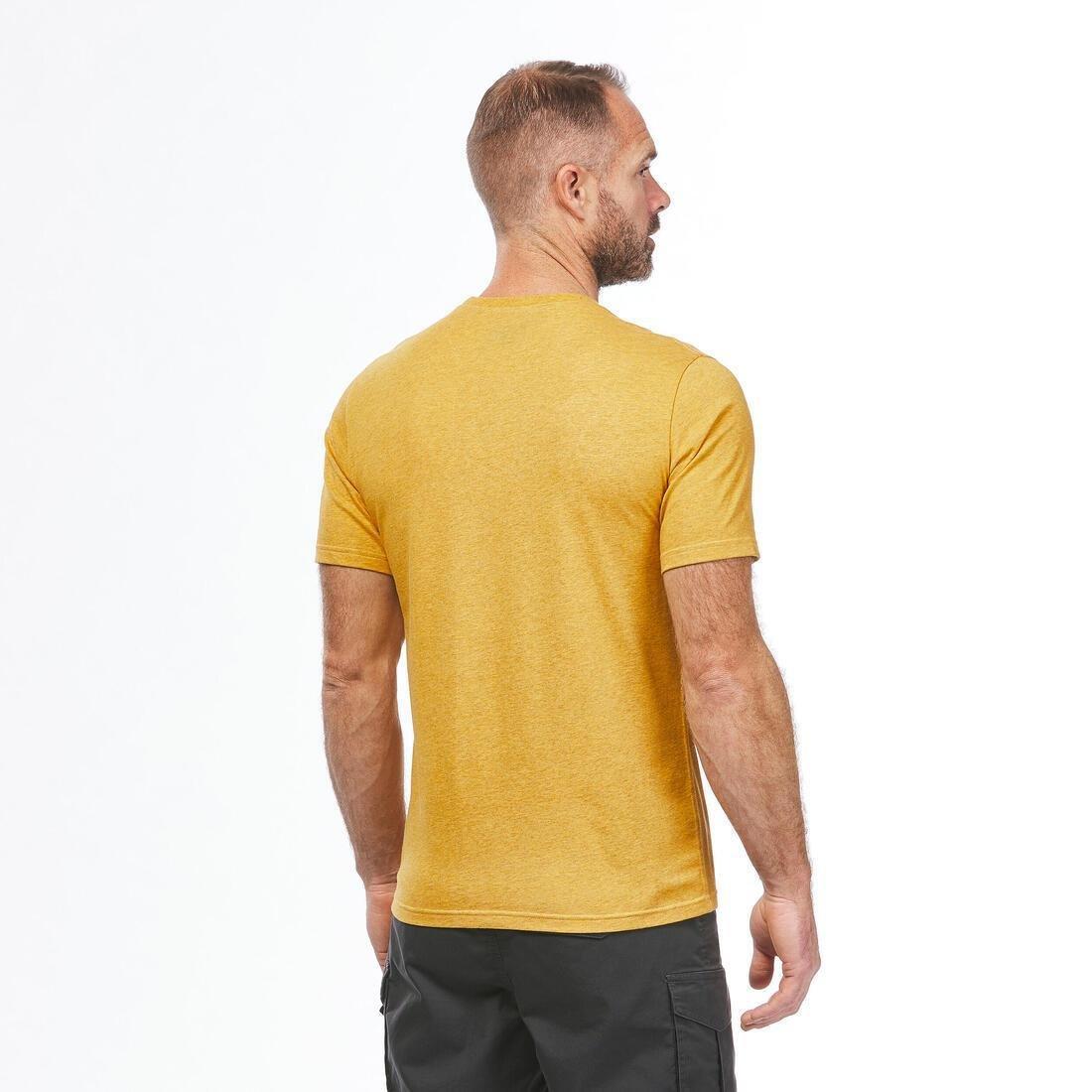 Men Hiking T-Shirt - Nh500, Grey, , large image number 4