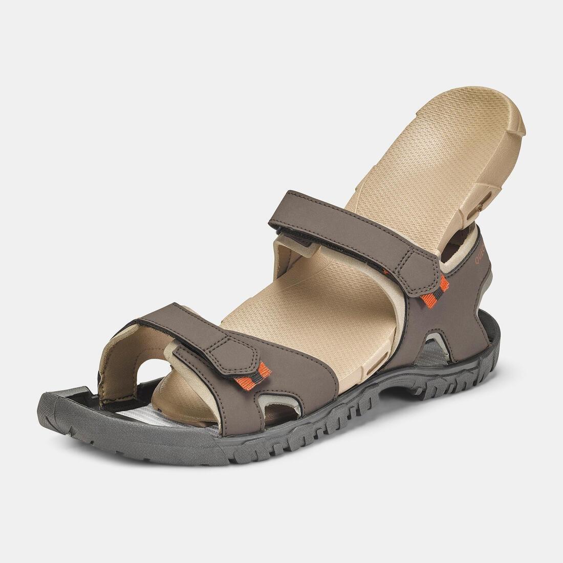 QUECHUA--SANDAL NH100 M BROWN, , large image number 3