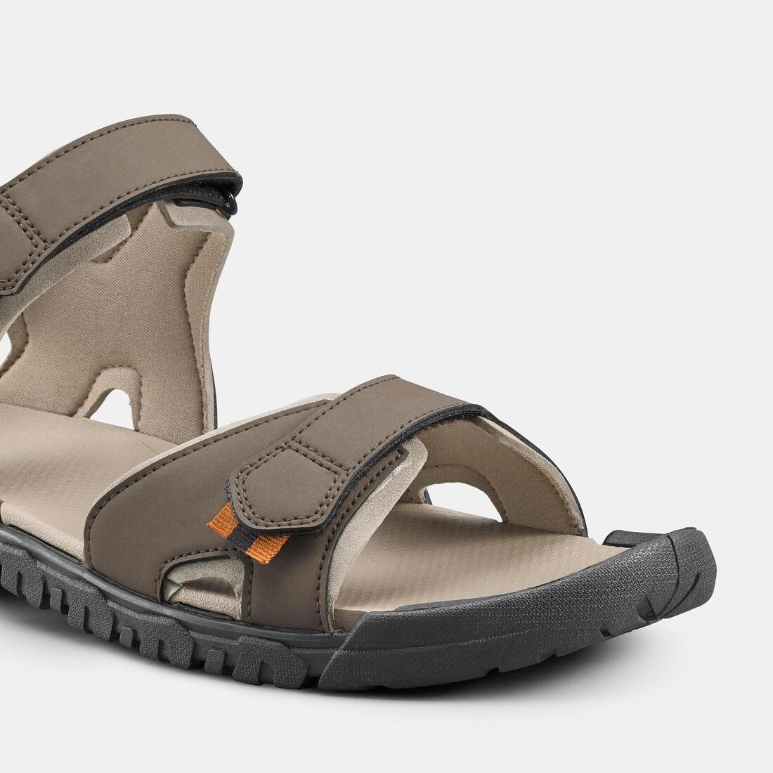 QUECHUA--SANDAL NH100 M BROWN, , large image number 8