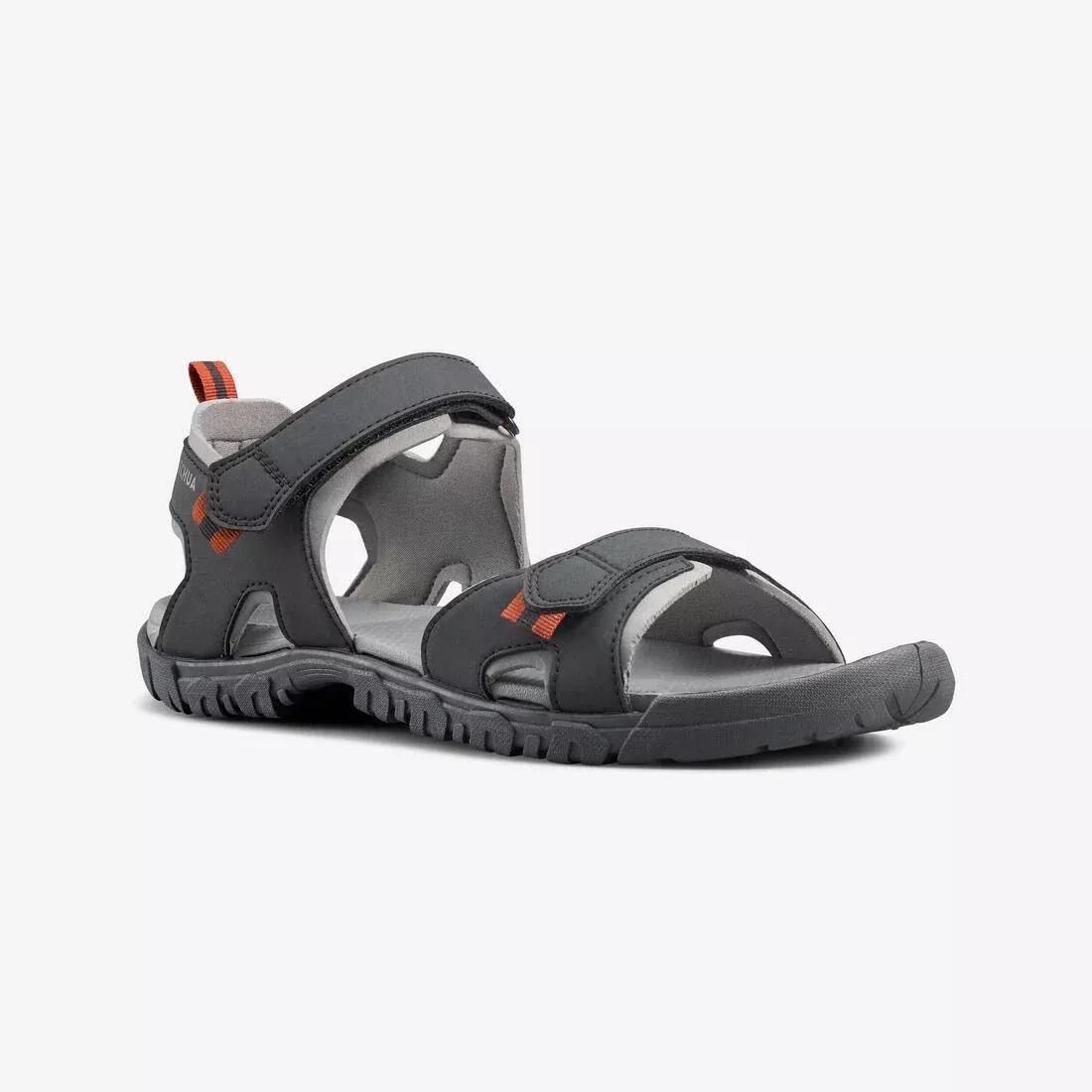 Men Hiking Sandals - NH100, Grey, No Color, large image number 2