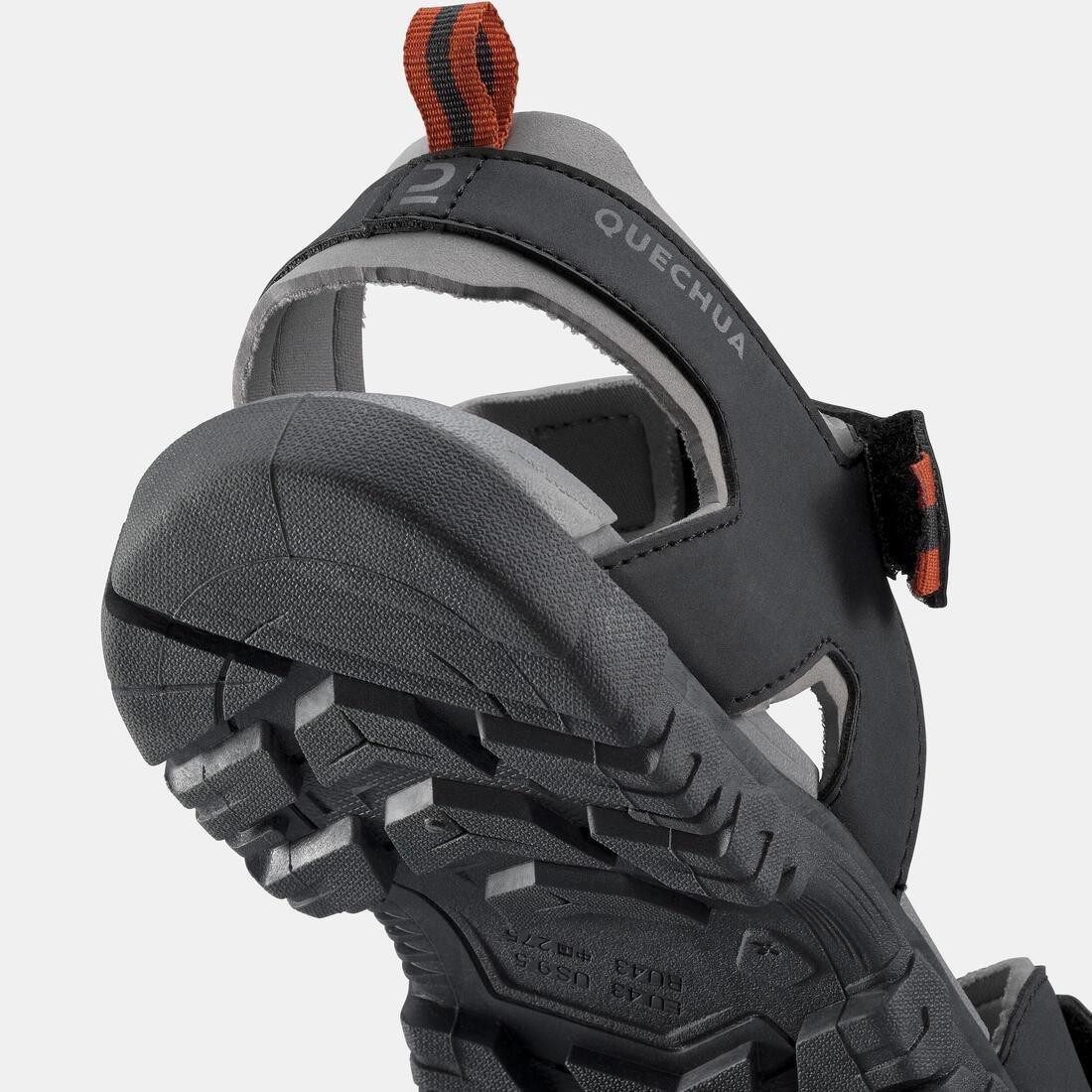 Men Hiking Sandals - NH100, Grey, No Color, large image number 11