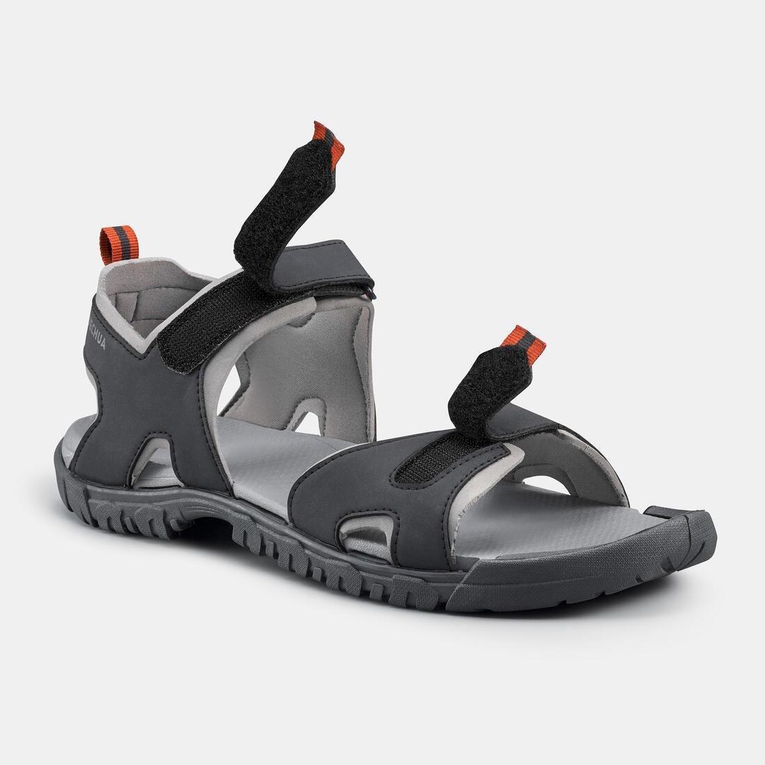 Men Hiking Sandals - NH100, Grey, No Color, large image number 12