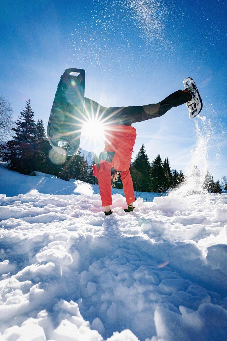 Kids Waterproof Winter Hiking Jacket Sh100 X-Warm 0C, Pink, No Color, large image number 9