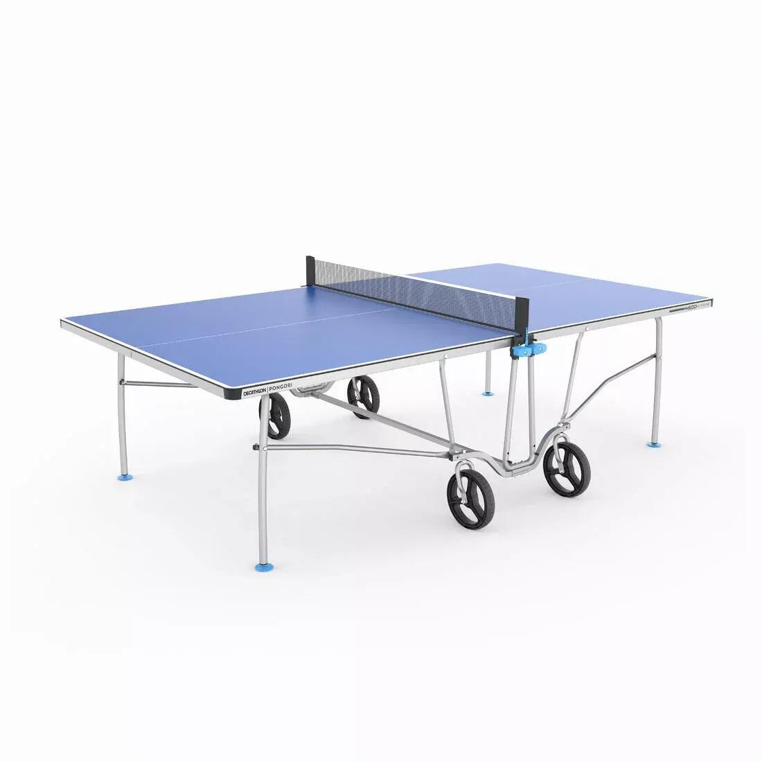 DEFAULT Outdoor Table Tennis Table PPT 500.2 - Blue, No Color, large image number 0