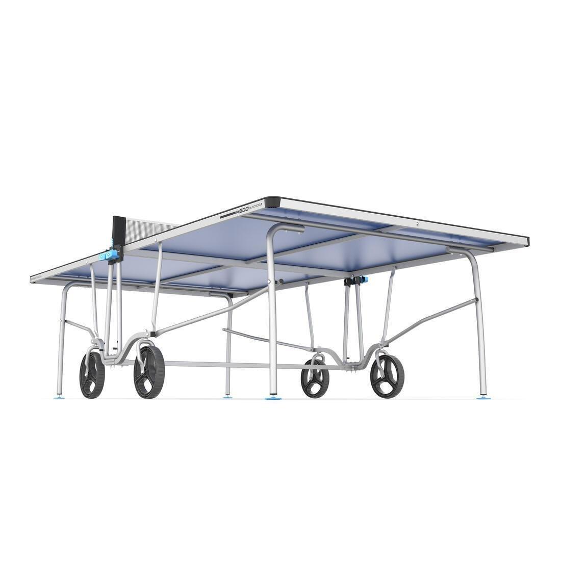 DEFAULT Outdoor Table Tennis Table PPT 500.2 - Blue, No Color, large image number 4