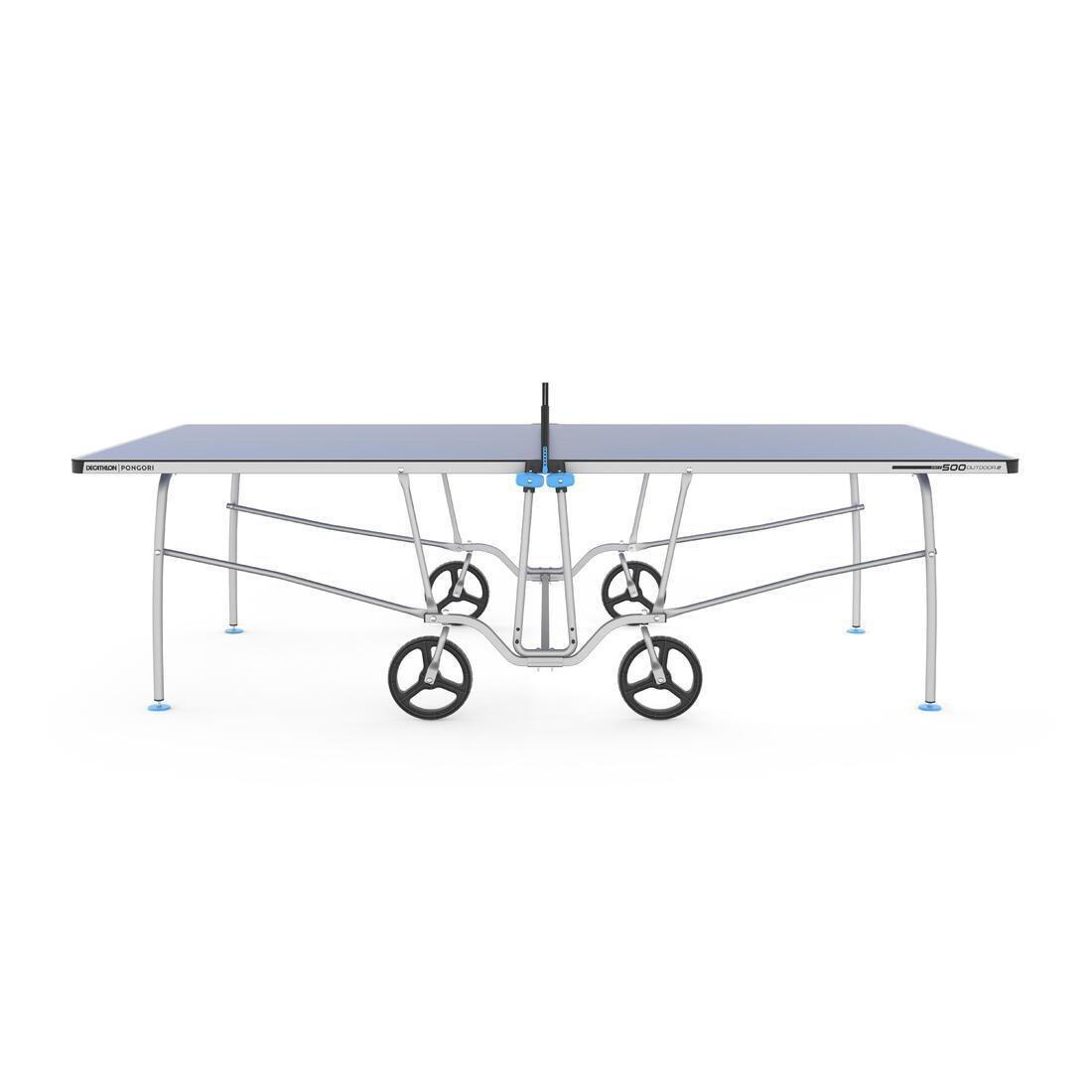 Outdoor Table Tennis Table PPT 500.2 - Blue, No Color, medium