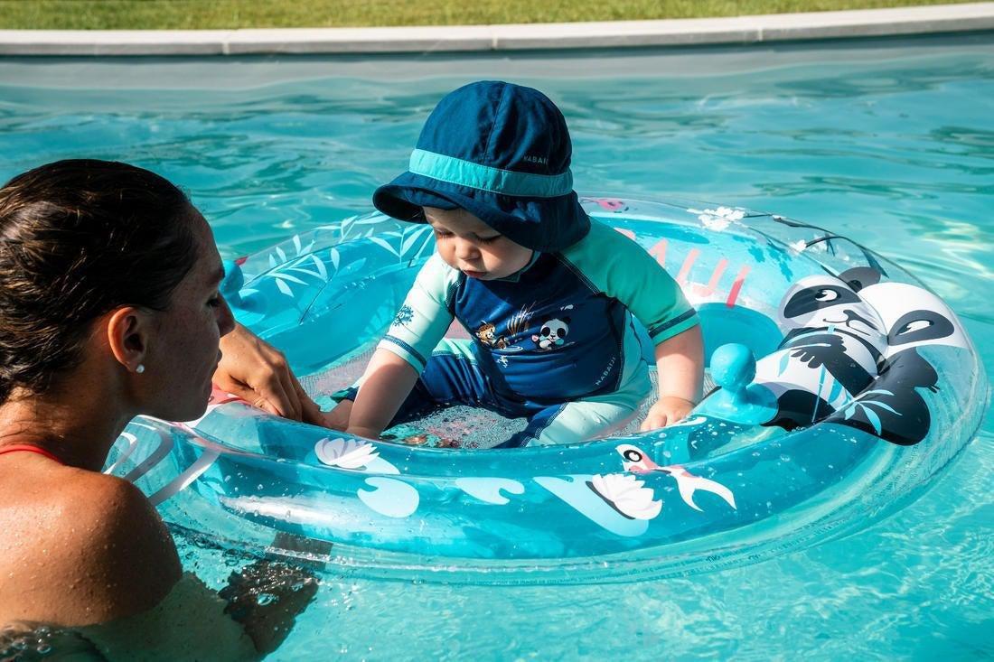 Infants Learning-To-Swim Platform, Turquoise Blue, No Color, large image number 10