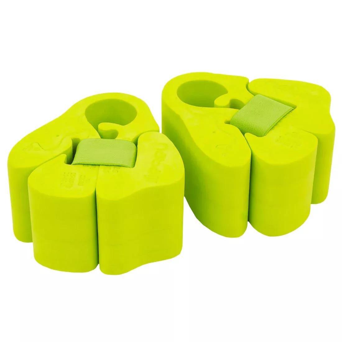Swimming Foam Armbands With Elasticated Strap For Kids, Green, , medium