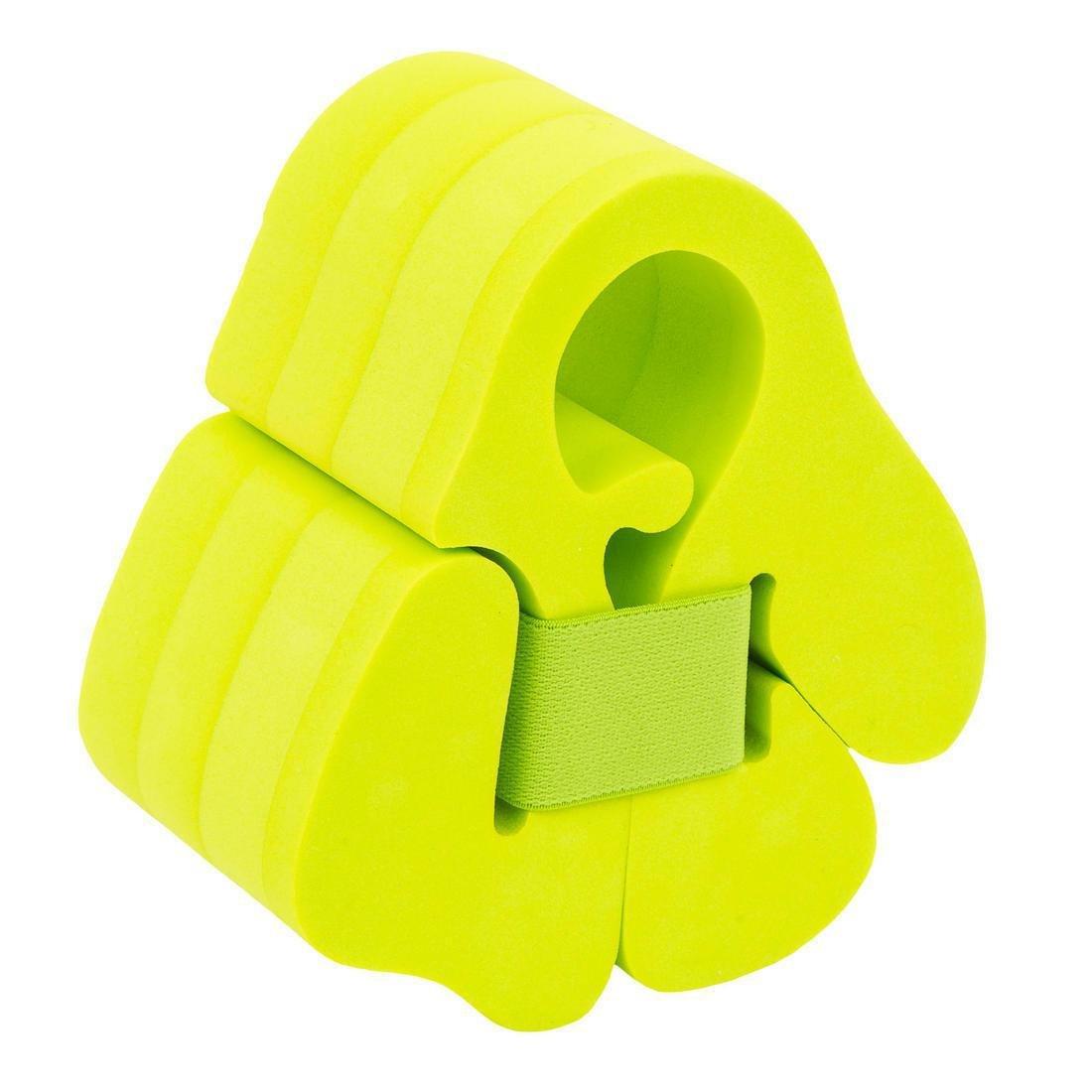 NABAIJI - Swimming Foam Armbands With Elasticated Strap For Kids, Green