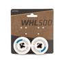 OXELO - 99A Conical Skateboard Wheels 4-Pack, Ivory/ Grey