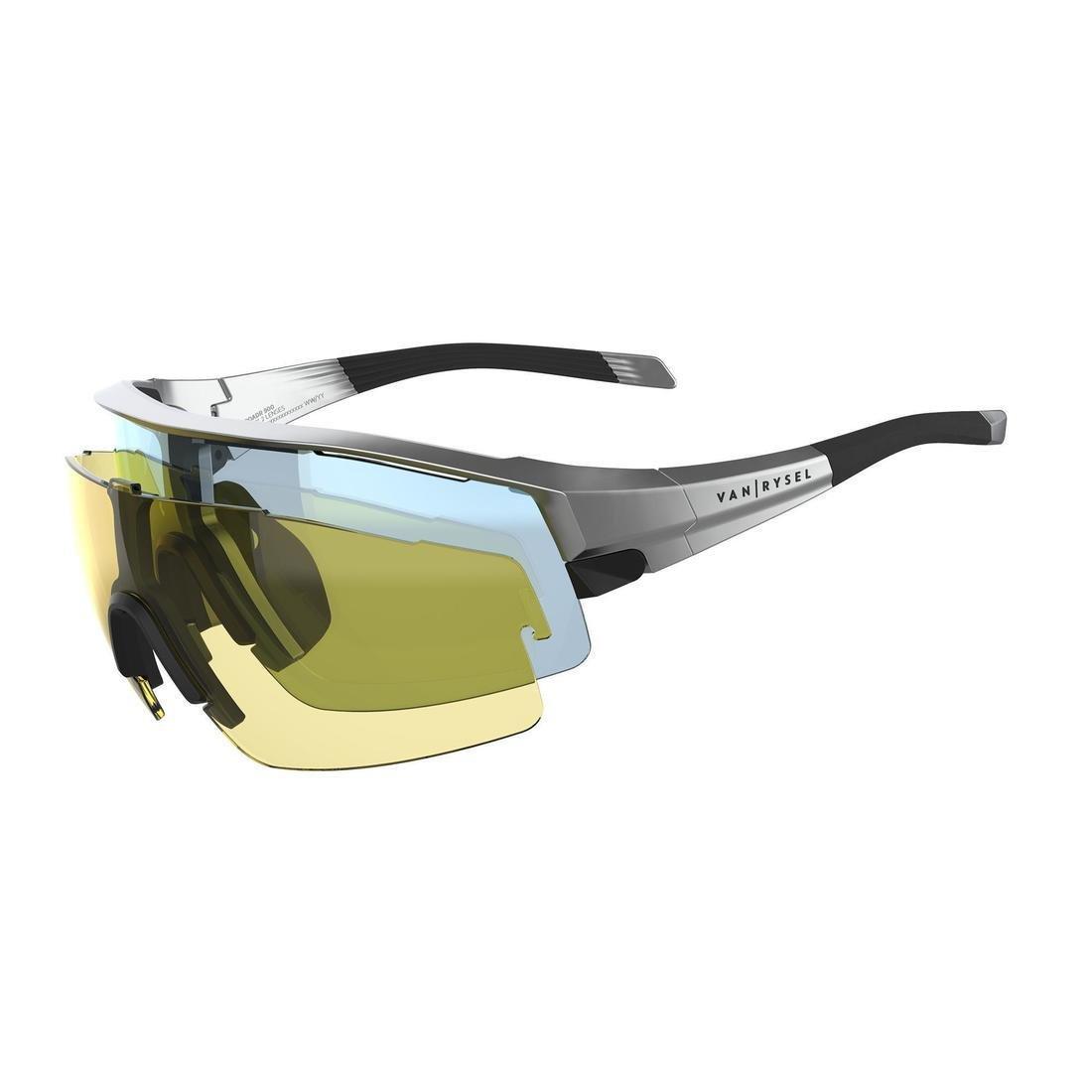 Adult Cycling Photochromic Glasses Roadr - 900, Grey, No Color, large image number 3