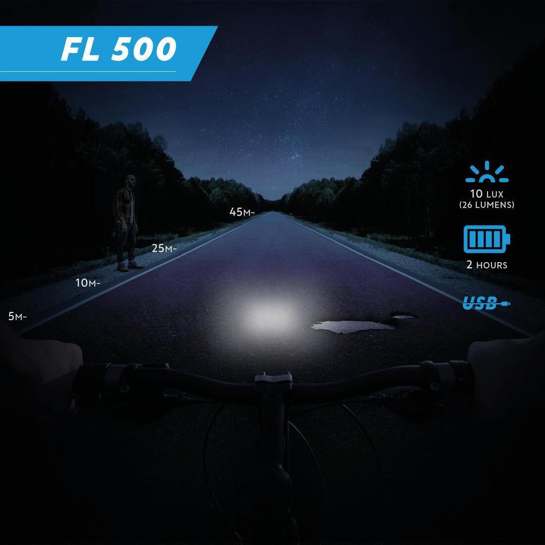 Front LED Bike Light FL 500 USB, No Color, large image number 7