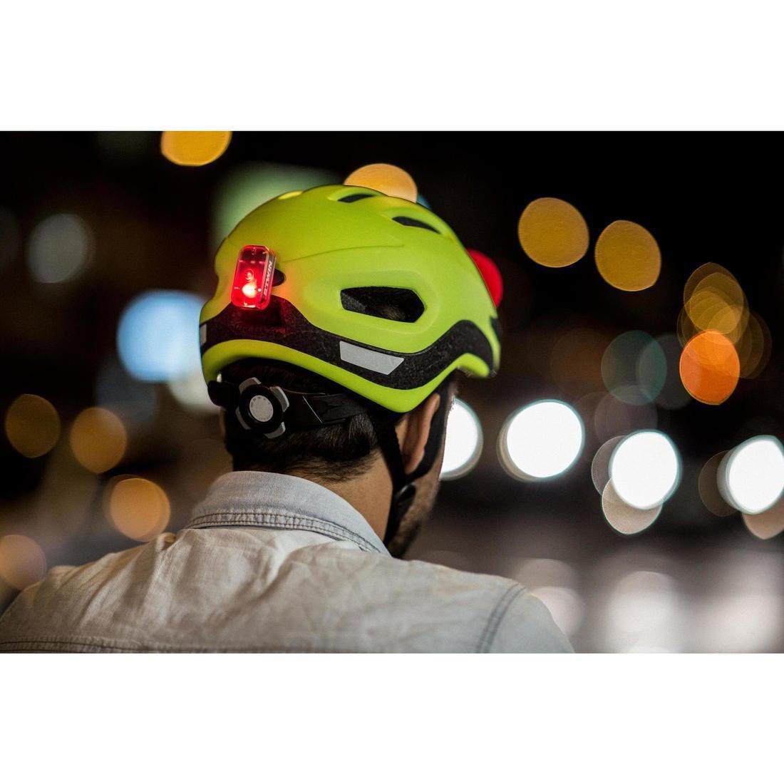 Front/Rear Led Bike Light Set St 500 USB - Black, No Color, large image number 3