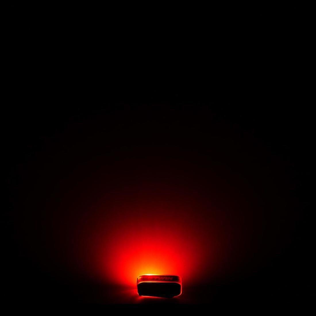 Front/Rear Led Bike Light Set St 500 USB - Black, No Color, large image number 6