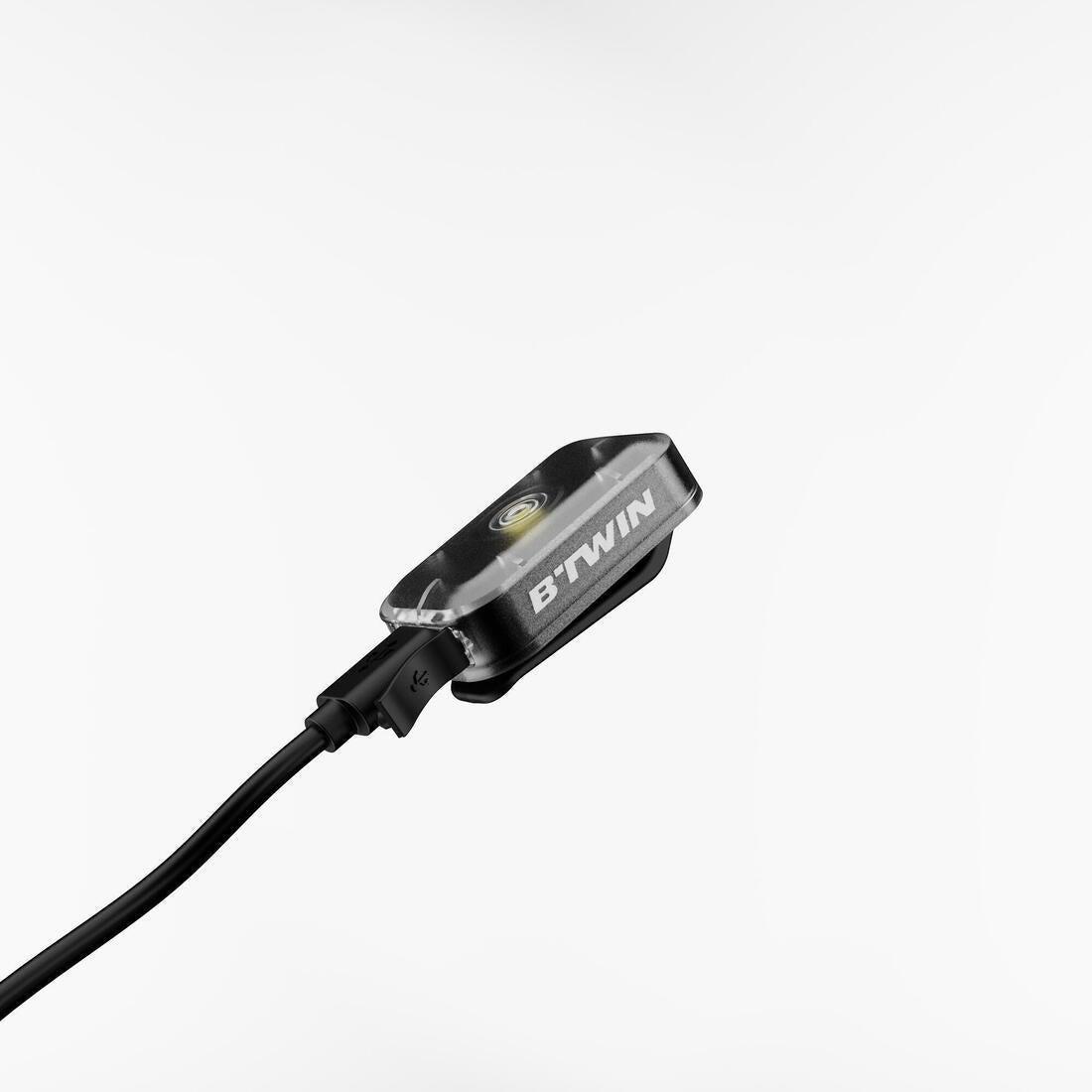 Front/Rear Led Bike Light Set St 500 USB - Black, No Color, large image number 7