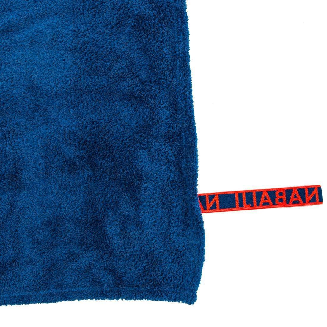 Ultra-Soft Microfibre Towel, Blue, No Color, large image number 4