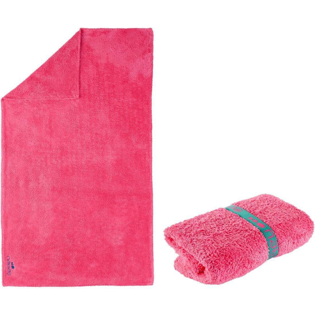 Ultra-Soft Microfibre Towel, Blue, No Color, large image number 7
