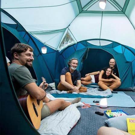 Camping And Hiking Rug, Green, No Color, large image number 2