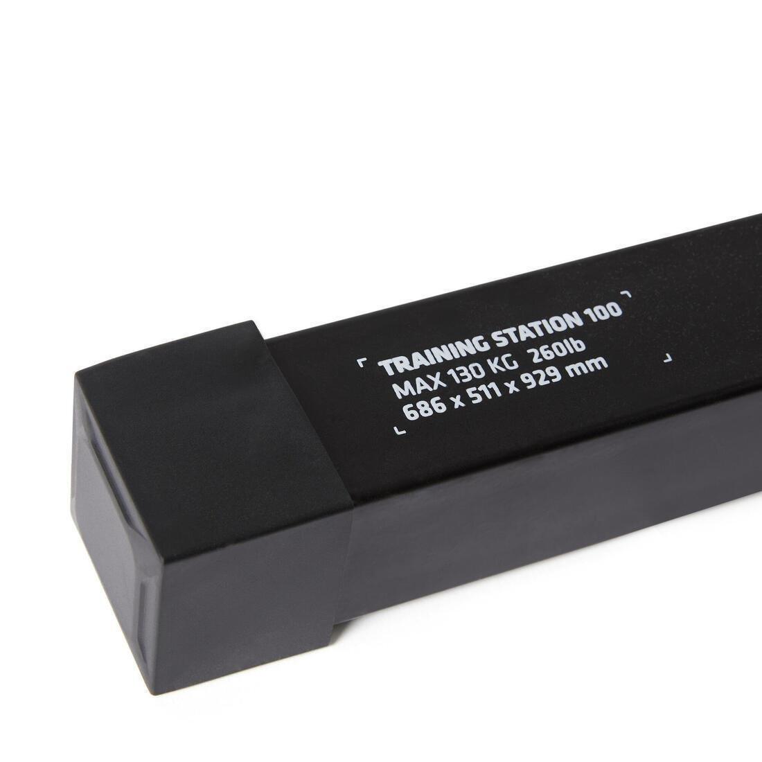 Adjustable Dip Bar Training Station 100, Black, No Color, large image number 8