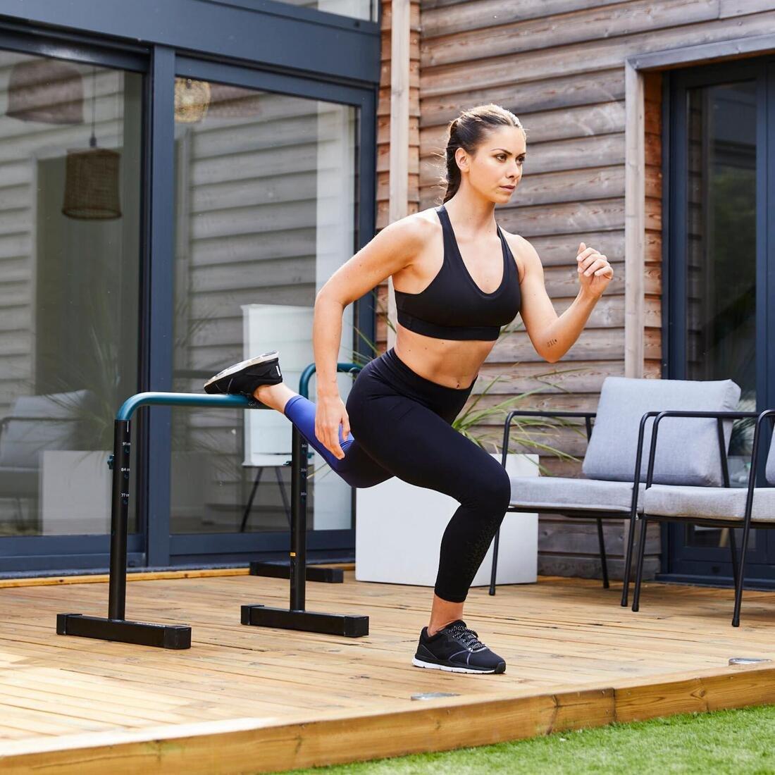Adjustable Dip Bar Training Station 100, Black, No Color, large image number 12