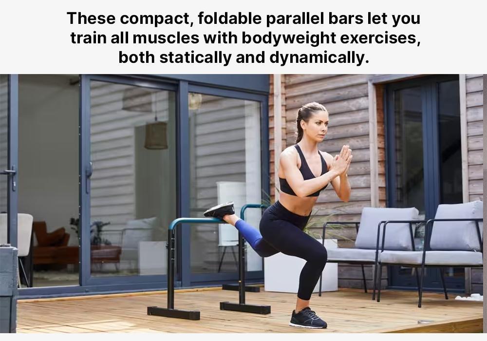 Adjustable Dip Bar Training Station 100, Black, No Color, large image number 19