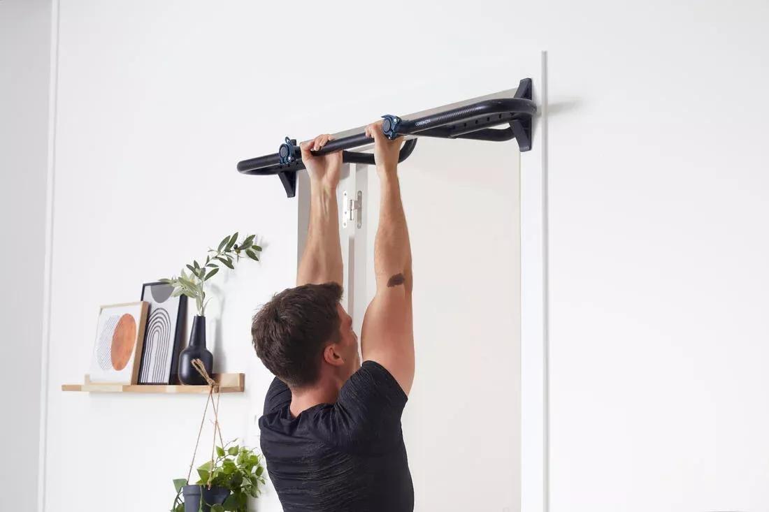 No-Screw Doorway Weight Training Pull-Up Bar, 5401_000, large image number 7