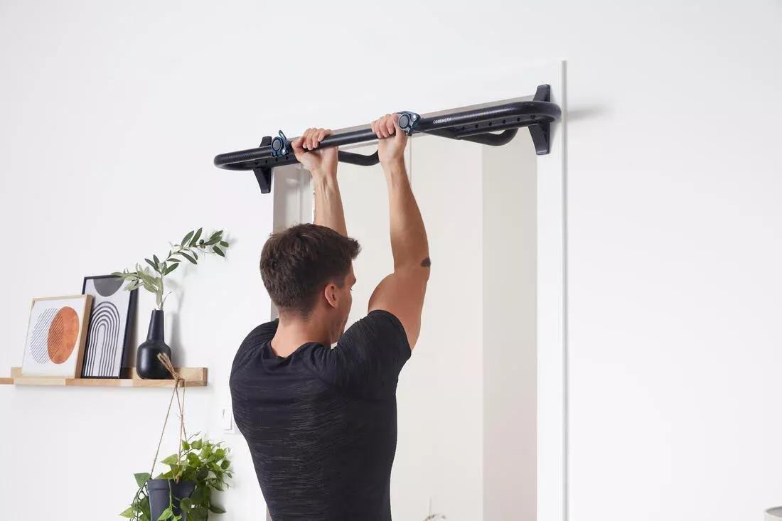 No-Screw Doorway Weight Training Pull-Up Bar, 5401_000, large image number 8