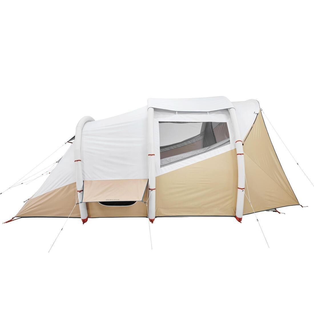 Inflatable Camping Tent - Air Seconds 5.2 - 5 People - 2 Inner Tubes, Beige, No Color, large image number 13