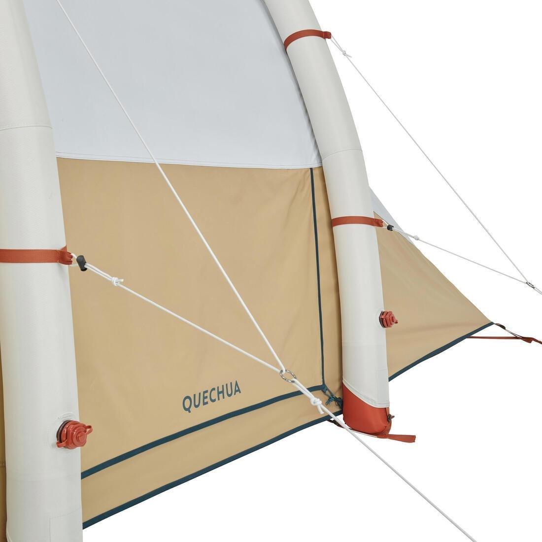 Inflatable Camping Tent - Air Seconds 5.2 - 5 People - 2 Inner Tubes, Beige, No Color, large image number 14