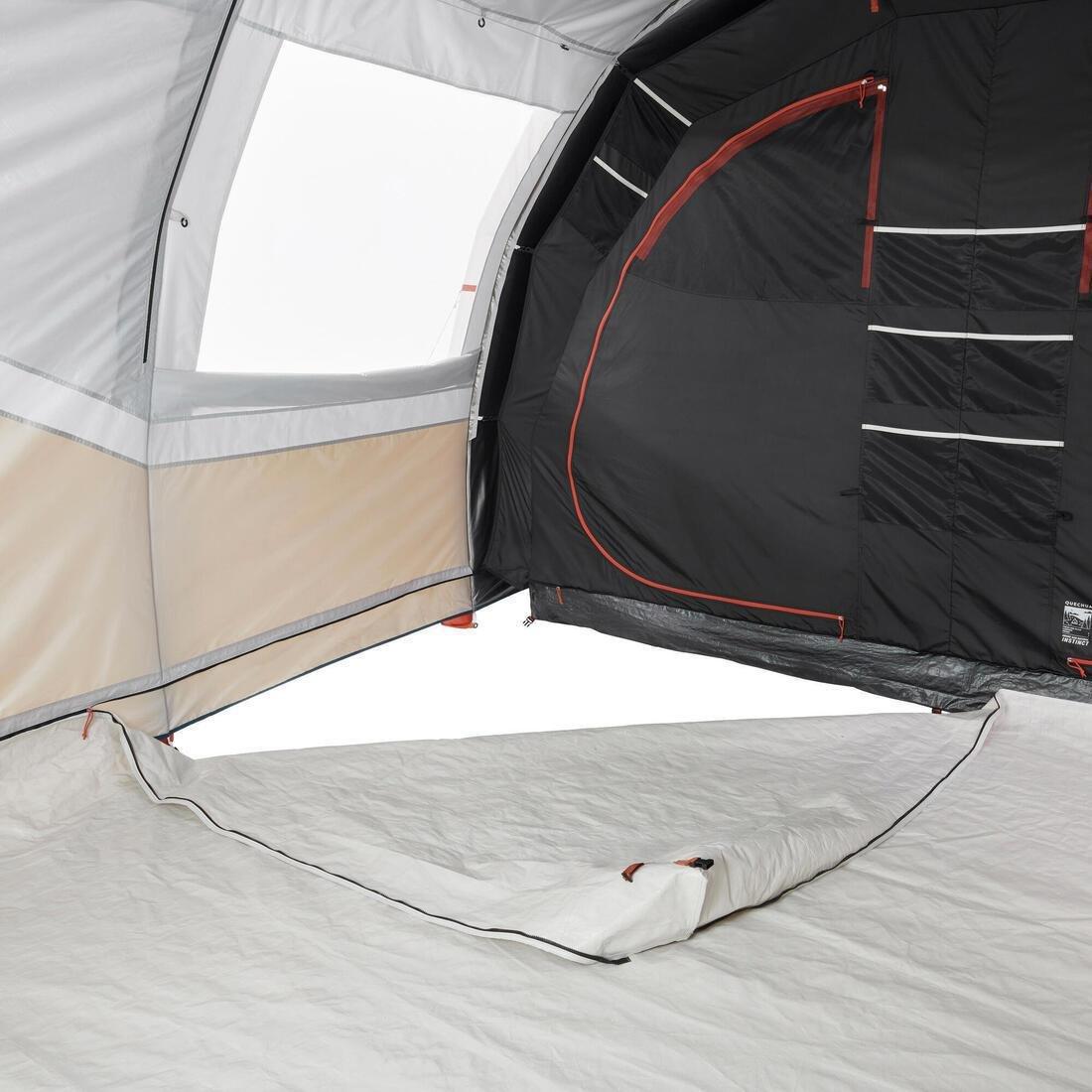Inflatable Six-Person Tent, Black, No Color, large image number 4