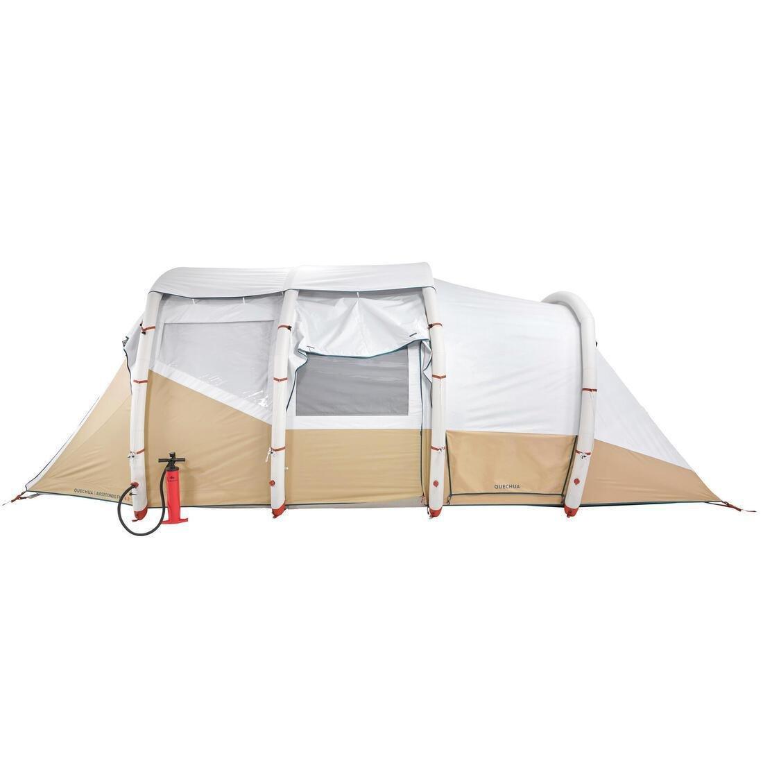 Inflatable Six-Person Tent, Black, No Color, large image number 7
