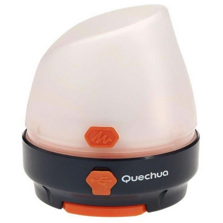 QUECHUA - Camping Lamp, Bl50 Dynamo Rechargeable - 50 Lumen , Red