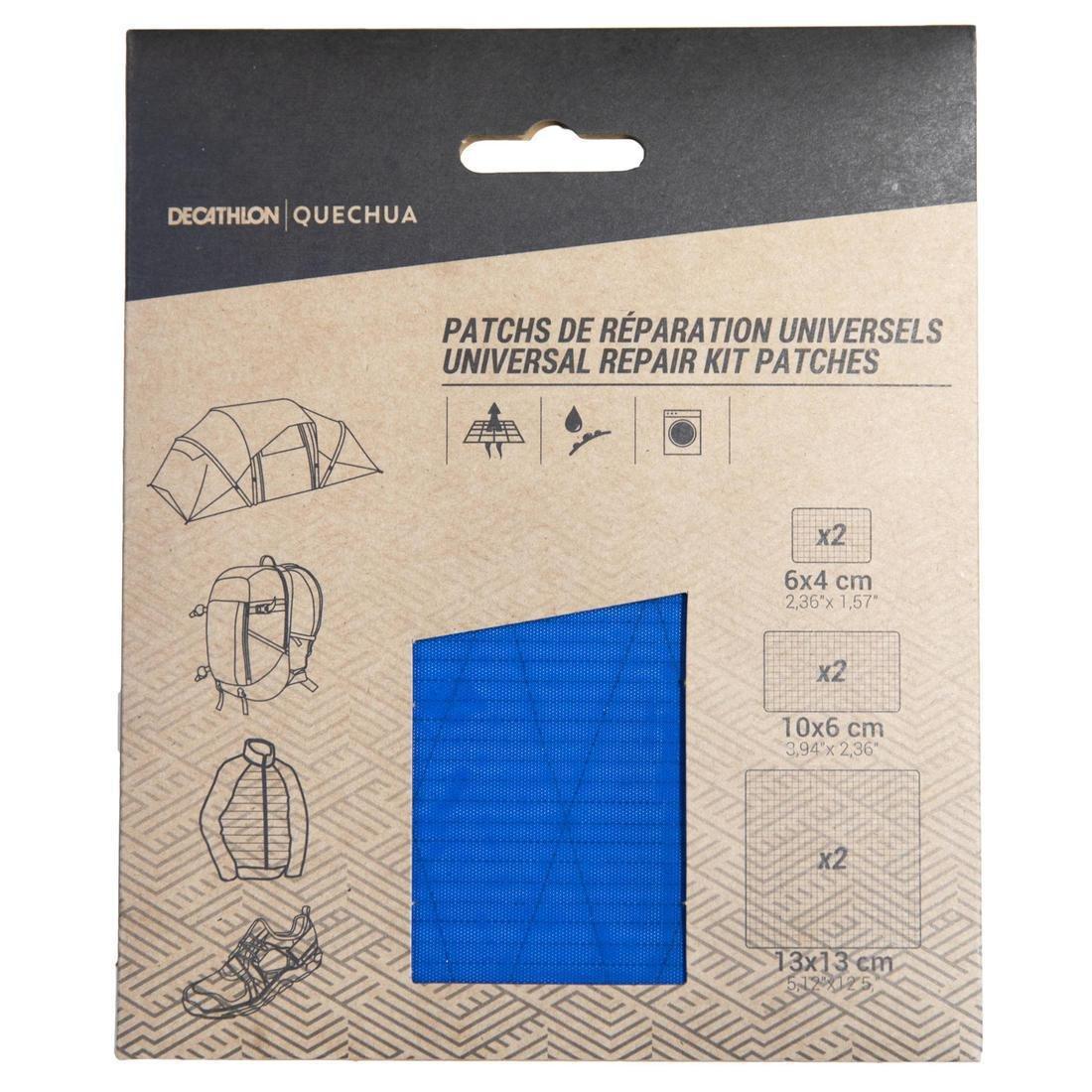 QUECHUA - Repair Self-Adhesive Patches - Multi-Purpose, Blue